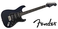 FENDER Aerodyne Strat Gun Metal Blue