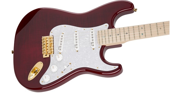FENDER / Ritchie Kotzen Stratocaster Transparent Red Burst画像4