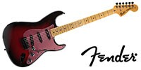 FENDER Ken Stratocaster Galaxy Red