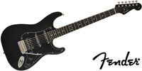 FENDER Aerodyne Strat Medium Scale HSS Black