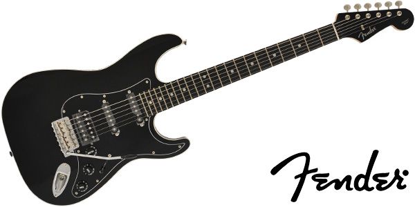 FENDER/Aerodyne Strat Medium Scale HSS Black