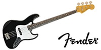 FENDER MIJ Traditional ’60s Jazz Bass Rose Black