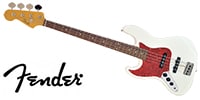 FENDER Made in Japan Traditional ’60s Jazz Bass LeftArctic White