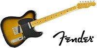 FENDER MIJ Traditional 50s Telecaster Maple 2-Color Sunburst