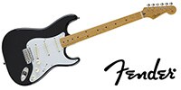 FENDER Made&nbsp;in&nbsp;Japan&nbsp;Traditional&nbsp;&amp;#039;50s&nbsp;Stratocaster&nbsp;Maple&nbsp;Black