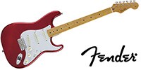 FENDER MIJ Traditional &#039;50s Stratocaster Maple Candy Apple Red