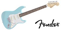 FENDER MIJ Traditional 70S Stratcaster Rose Daphne Blue