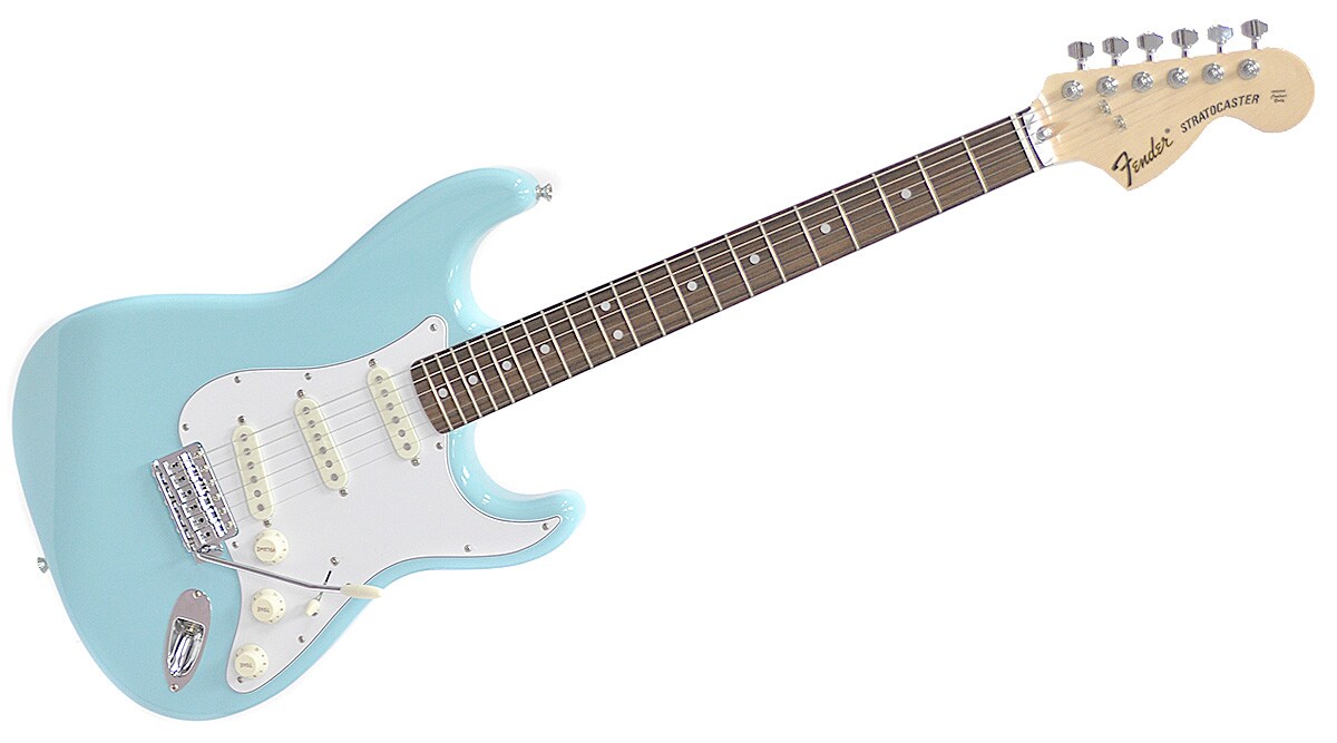 FENDER/MIJ Traditional 70S Stratcaster Rose Daphne Blue