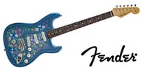 FENDER MIJ&nbsp;Traditional&nbsp;&amp;#039;60s&nbsp;Stratocaster&nbsp;Blue&nbsp;Flower