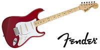 FENDER Made in Japan Hybrid &#039;68 Stratocaster Maple Torino Red