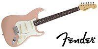 FENDER Made in Japan Hybrid &#039;60s Stratocaster Flamingo Pink