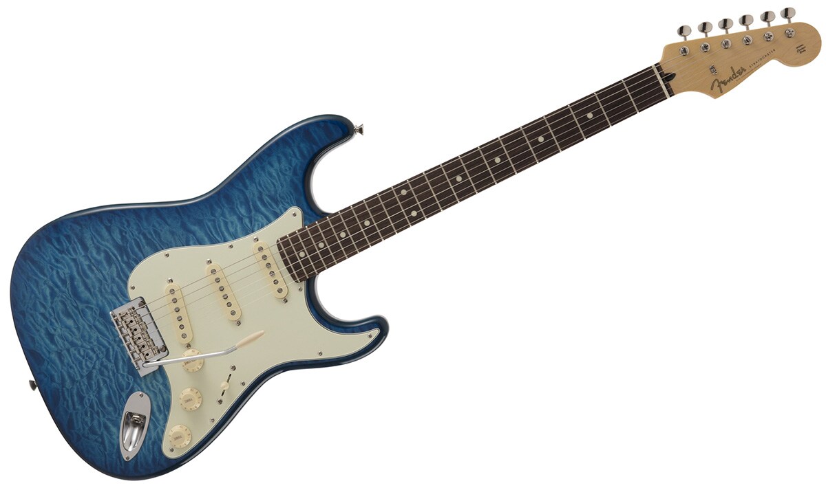 FENDER/MIJ Hybrid 60s Stratocaster Transparent Blue