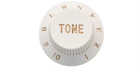 FENDER Knob/Tone, ST, White_JP