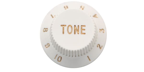 FENDER/Knob/Tone, ST, White_JP