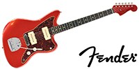 FENDER 1962 Jazzmaster Relic Ash Candy Apple Red