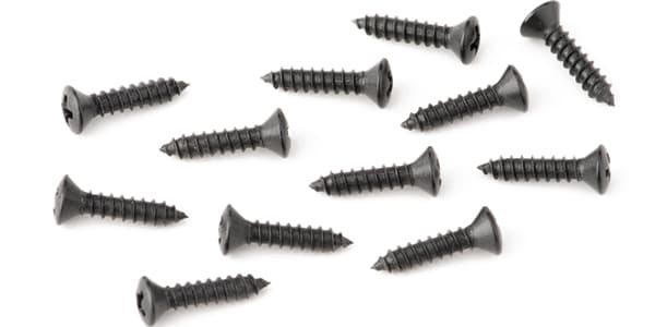 FENDER / BATTERY COVER MOUNTING SCREWS (12)