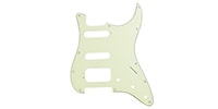 FENDER PICKGUARD AM DLX FAT STR M/B/M