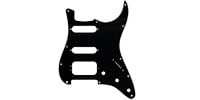 FENDER PICKGUARD STRAT HSS B/W/B