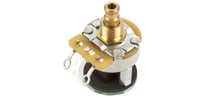 FENDER 250K Solid Shaft S-1 Switch Pot