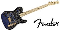 FENDER / James Burton Telecaster Blue Paisley Flames/2