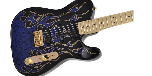 FENDER ( フェンダー )  / James Burton Telecaster Blue Paisley Flames/2画像2