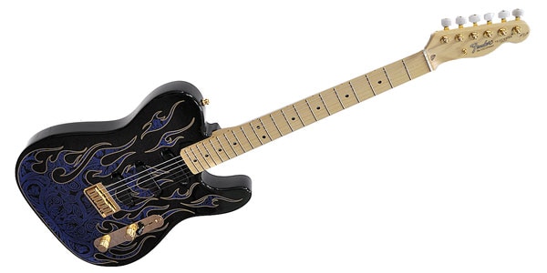 FENDER ( フェンダー )  / James Burton Telecaster Blue Paisley Flames/2画像3