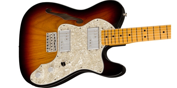 FENDER / American Vintage II 1972 Telecaster Thinline M 3Sunburst画像4
