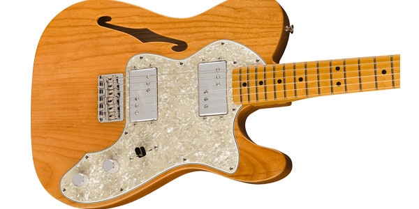FENDER / American Vintage II 1972 Telecaster Thinline M Aged Natural画像4