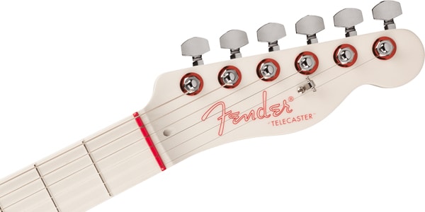FENDER / John 5 Ghost Telecaster Maple FB Arctic White 画像4