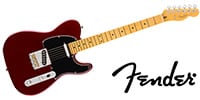 FENDER / American Professional Tele Maple FB Oxblood