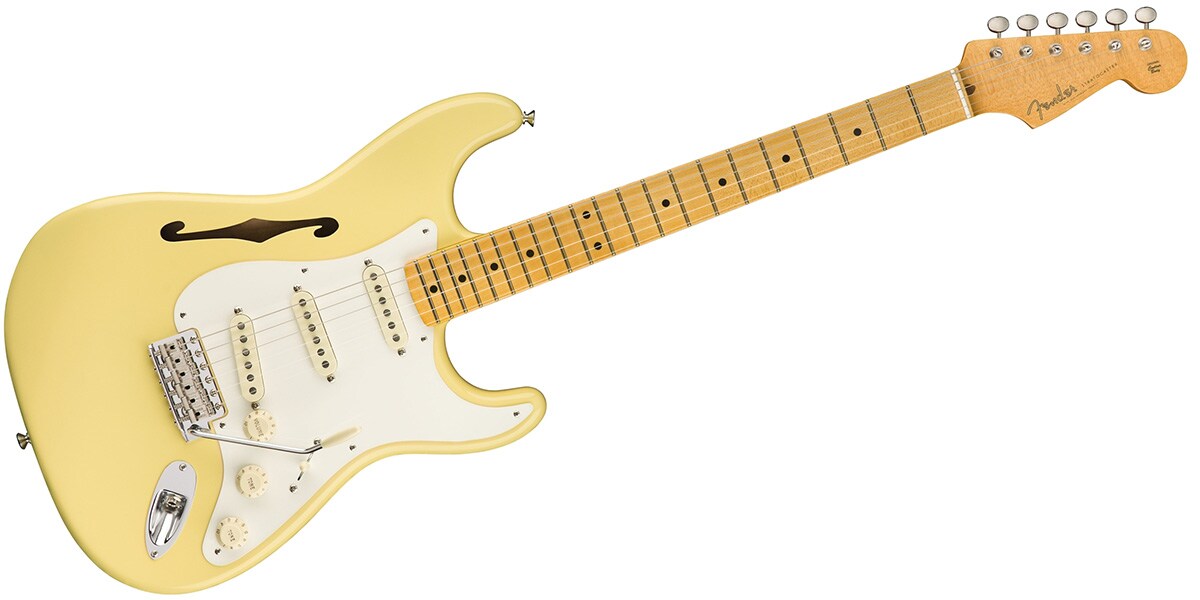 FENDER/Eric Johnson Thinline Stratocaster Vintage White