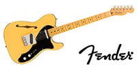 FENDER Britt Daniel Tele Thinline Amarillo Gold