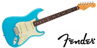 FENDER American Professional II Stratocaster‚ Rosewood‚ Miami Blue