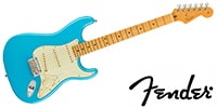 FENDER American Professional II Stratocaster, Maple, Miami Blue