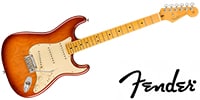 FENDER American Professional II Stratocaster‚ Maple‚ Sienna Sunburs