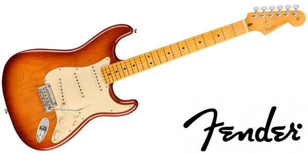 American Professional II Stratocaster, Maple, Sienna Sunburs