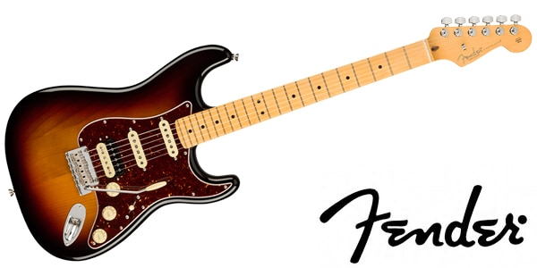 Professional　送料無料　II　3-Color　Sound　American　HSS,　Maple,　Su　House　FENDER　Stratocaster