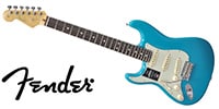 FENDER / American Professional II Stratocaster Left-Hand, Miami Blue/