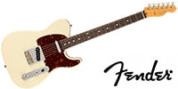 FENDER American Professional II Telecaster‚ Rosewood‚ Olympic White