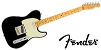 FENDER American Professional II Telecaster‚ Maple‚ Black