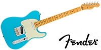 FENDER American Professional II Telecaster, Maple, Miami Blue