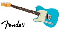 FENDER American Professional II TelecasterR Left-Hand‚ Miami Blue