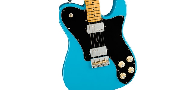 American Professional II Telecaster Deluxe MN Miami Blue