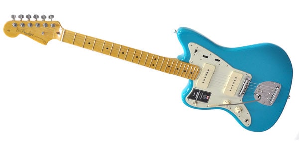 American Professional II Jazzmaster Left-Hand, Miami Blue/2