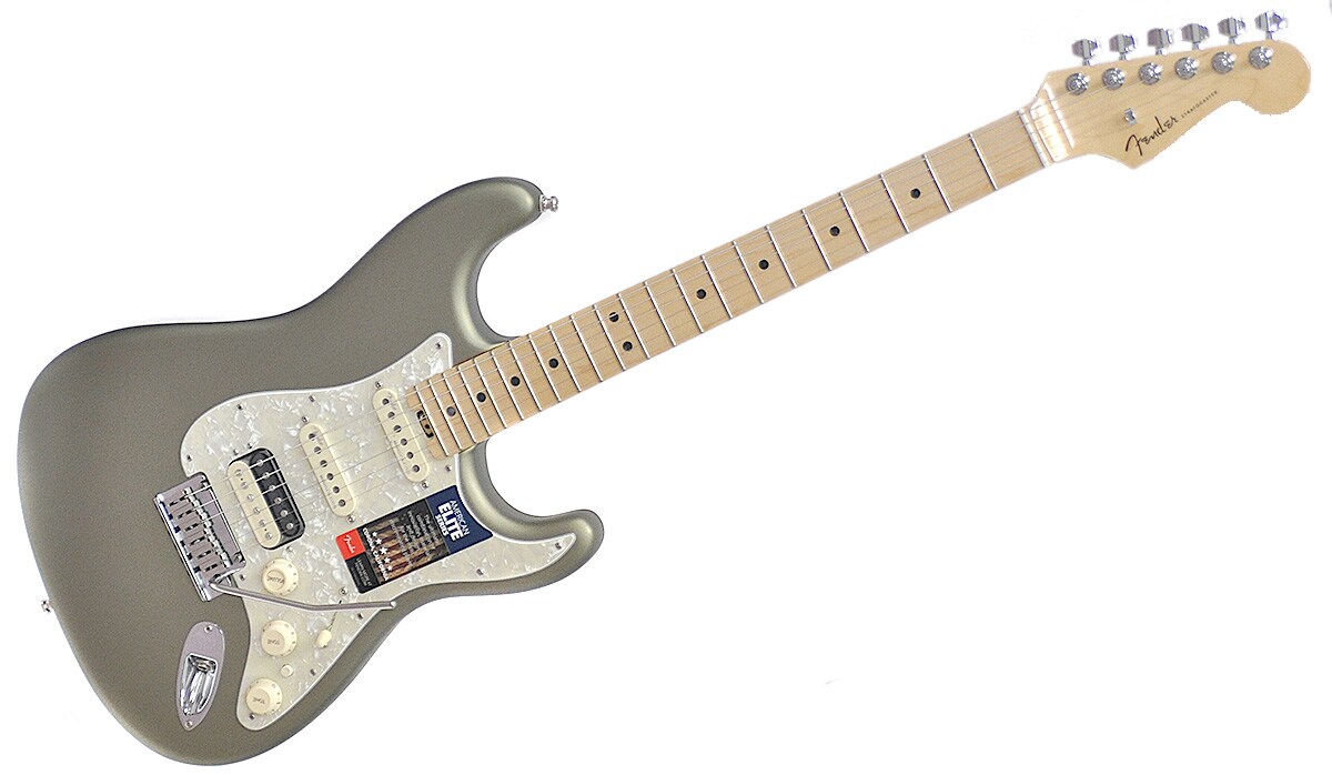 Fender フェンダー American Elite Stratocaster Hss Shawbucker Satin Jade Pearl 送料無料 サウンドハウス