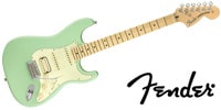 FENDER American Performer Stratocaster HSS Satin Surf Green