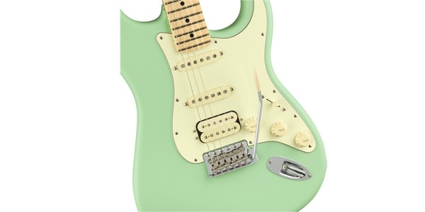 FENDER / American Performer Stratocaster HSS Satin Surf Green画像3