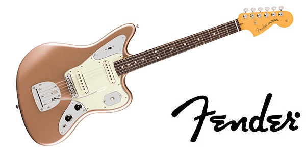 FENDER / American Pro Classic Jaguar RW FB Faded Firemist Gold