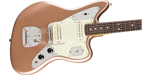 FENDER ( フェンダー )  / American Pro Classic Jaguar RW FB Faded Firemist Gold画像3