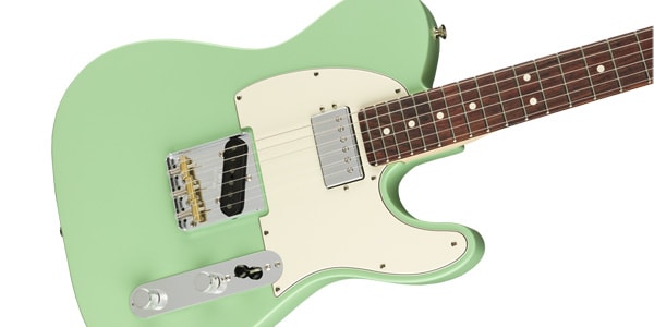 FENDER / American Performer Telecaster Hum Satin Surf Green画像2